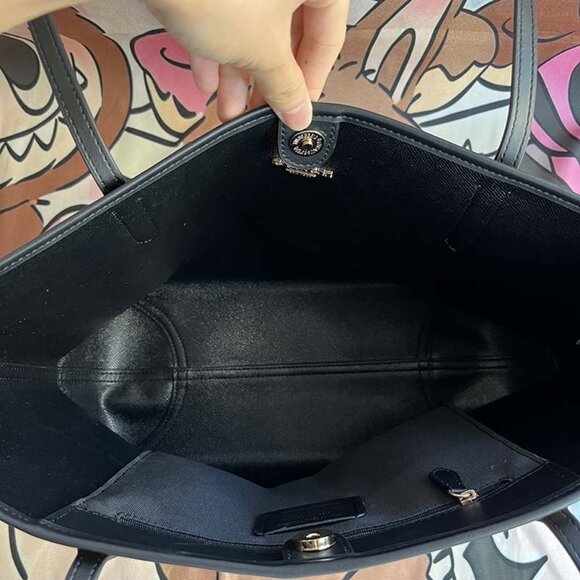 Coach Brown Tote with Halloween Motif - Picture 4 of 8